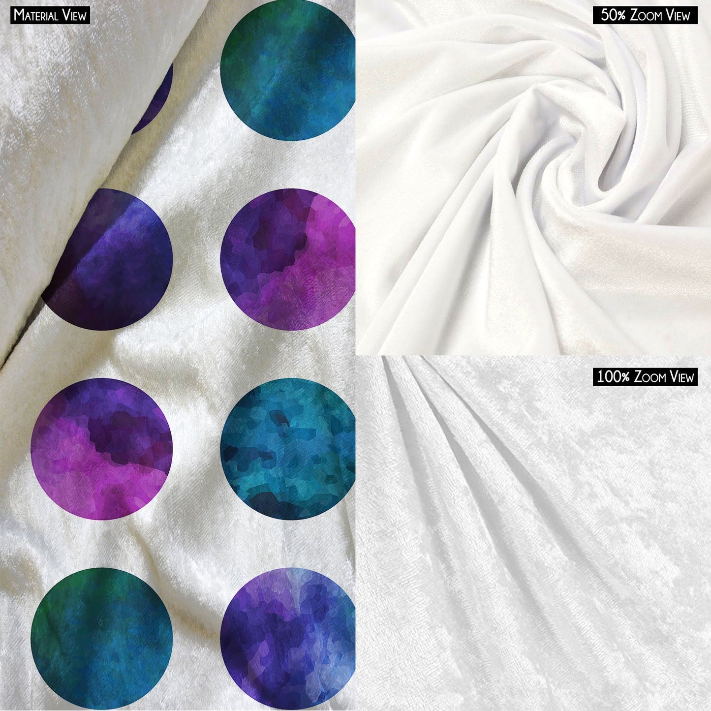 Gradient Circles Table Mat Placemat