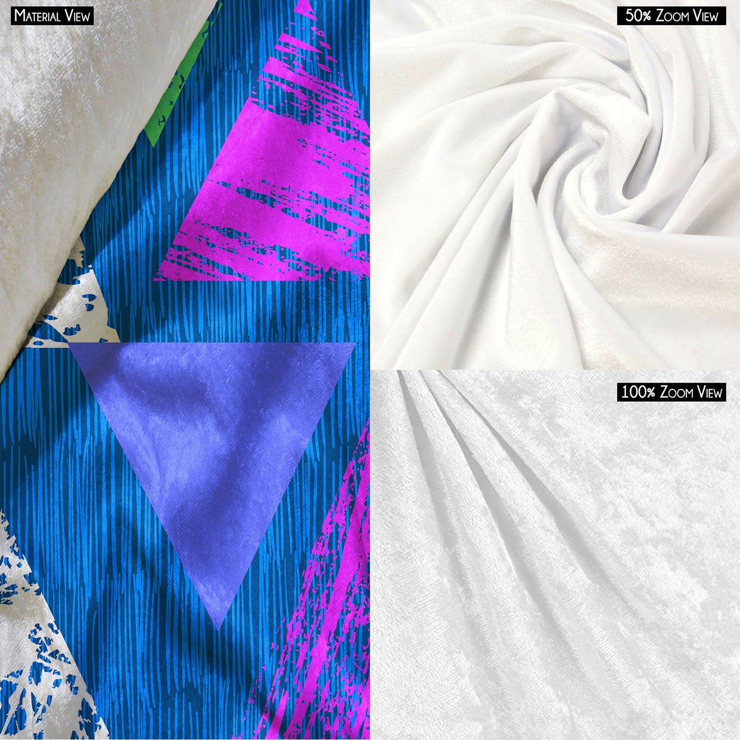 Mixed Triangled D1 Table Mat Placemat