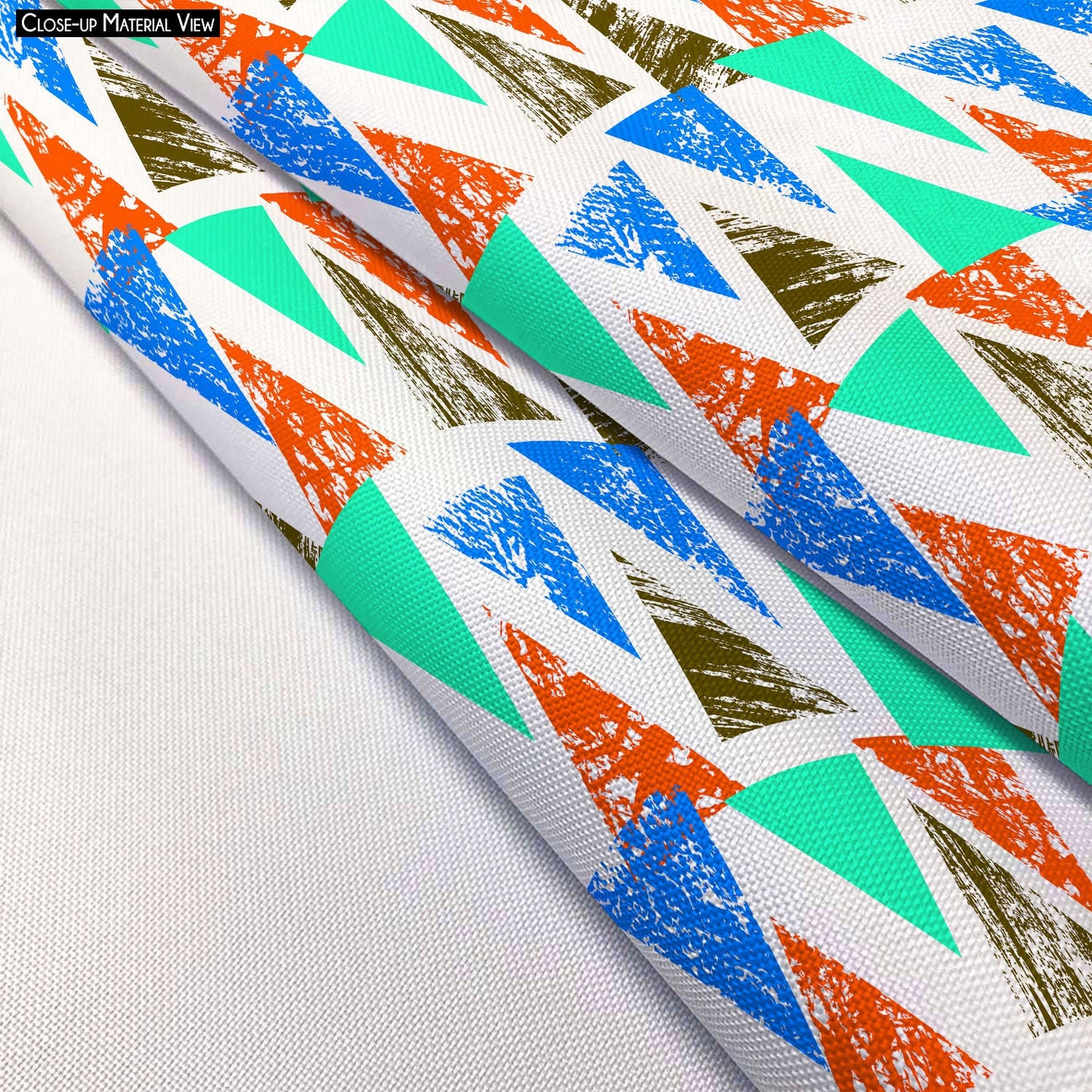 Mixed Triangled D2 Table Mat Placemat