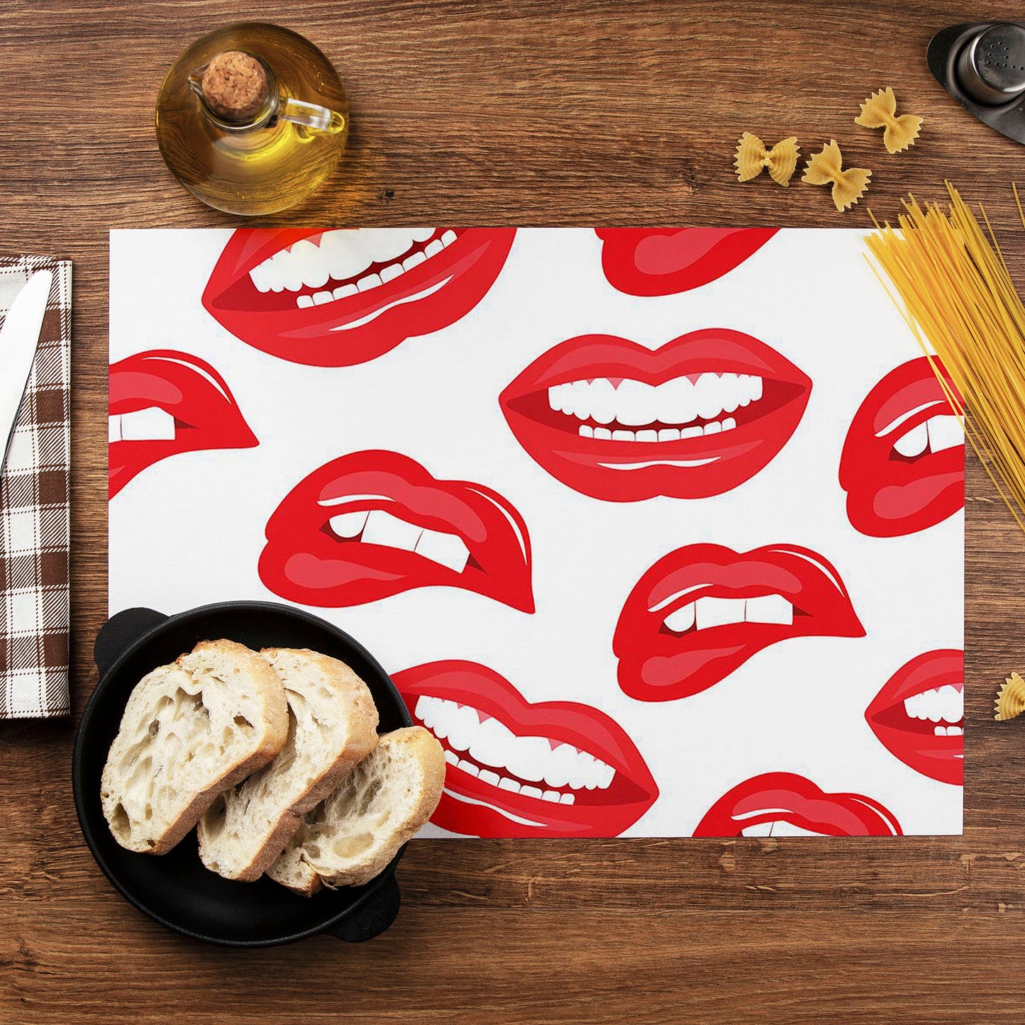 Lips D3 Table Mat Placemat