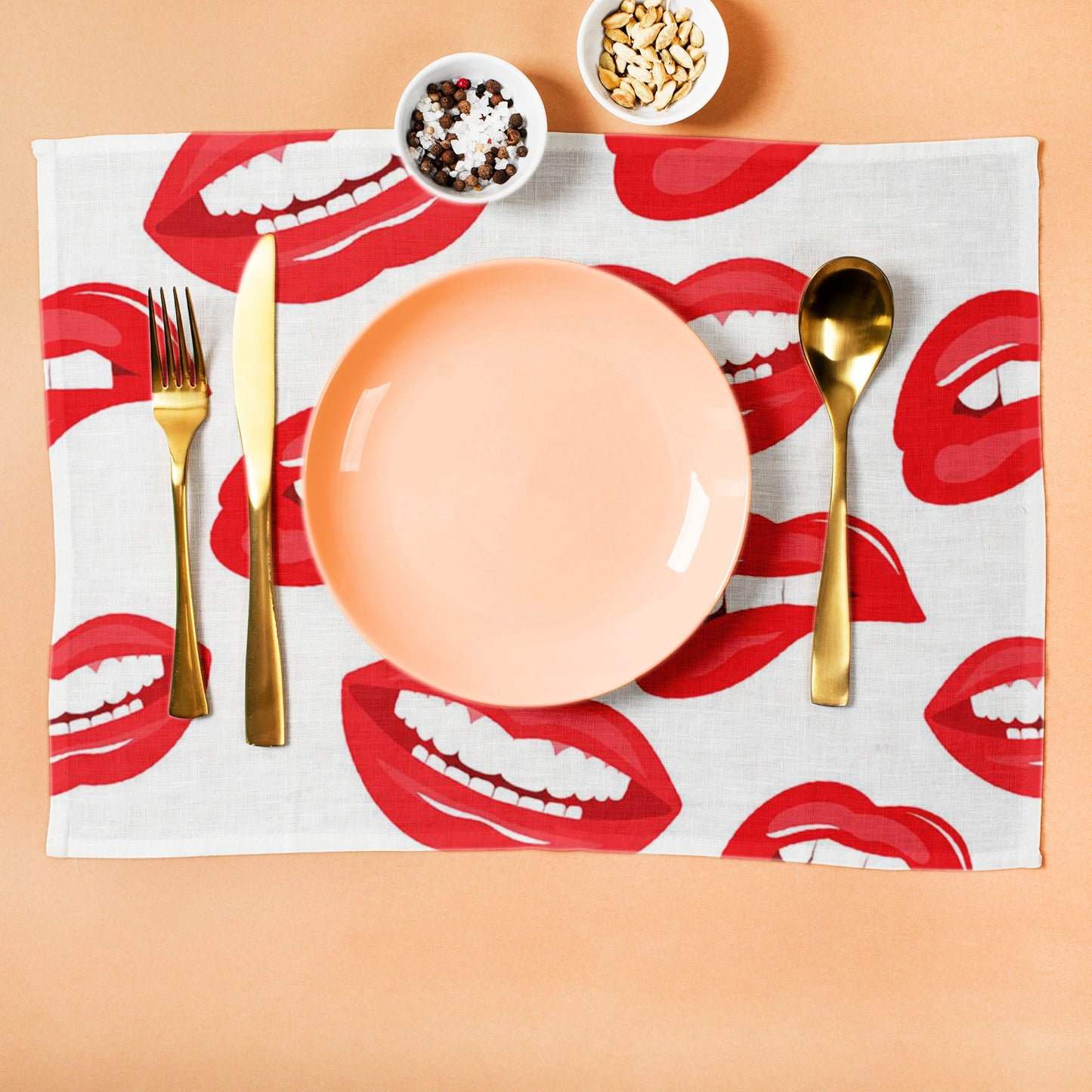 Lips D3 Table Mat Placemat