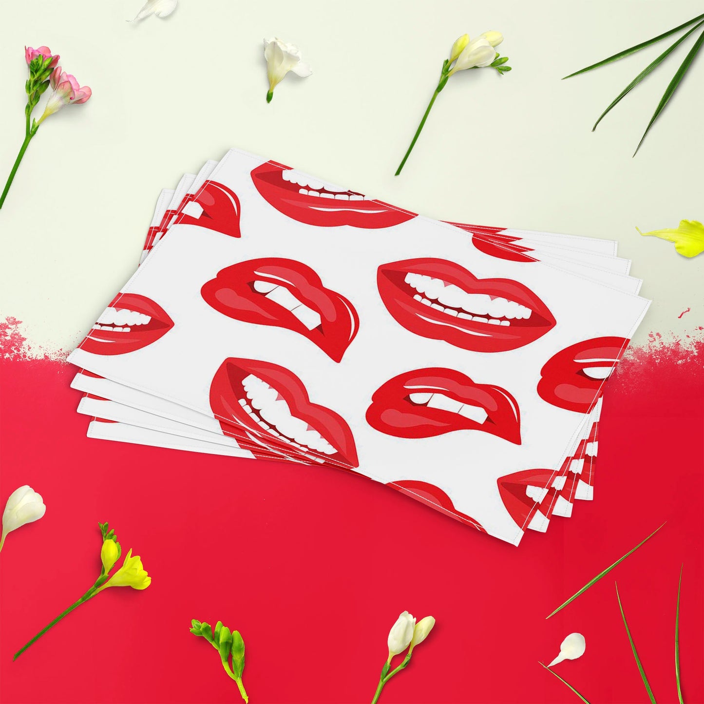 Lips D3 Table Mat Placemat