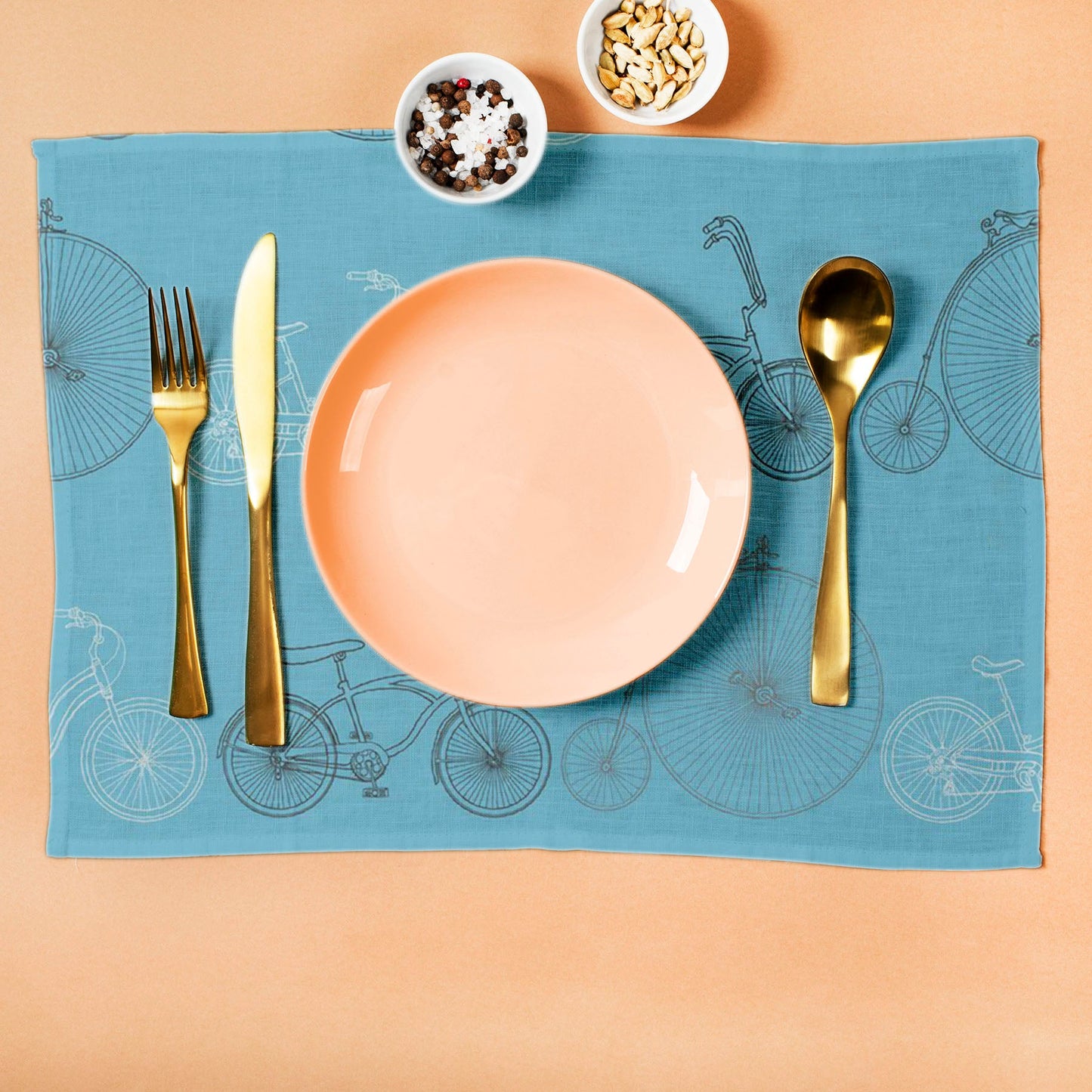 Bicycles D2 Table Mat Placemat