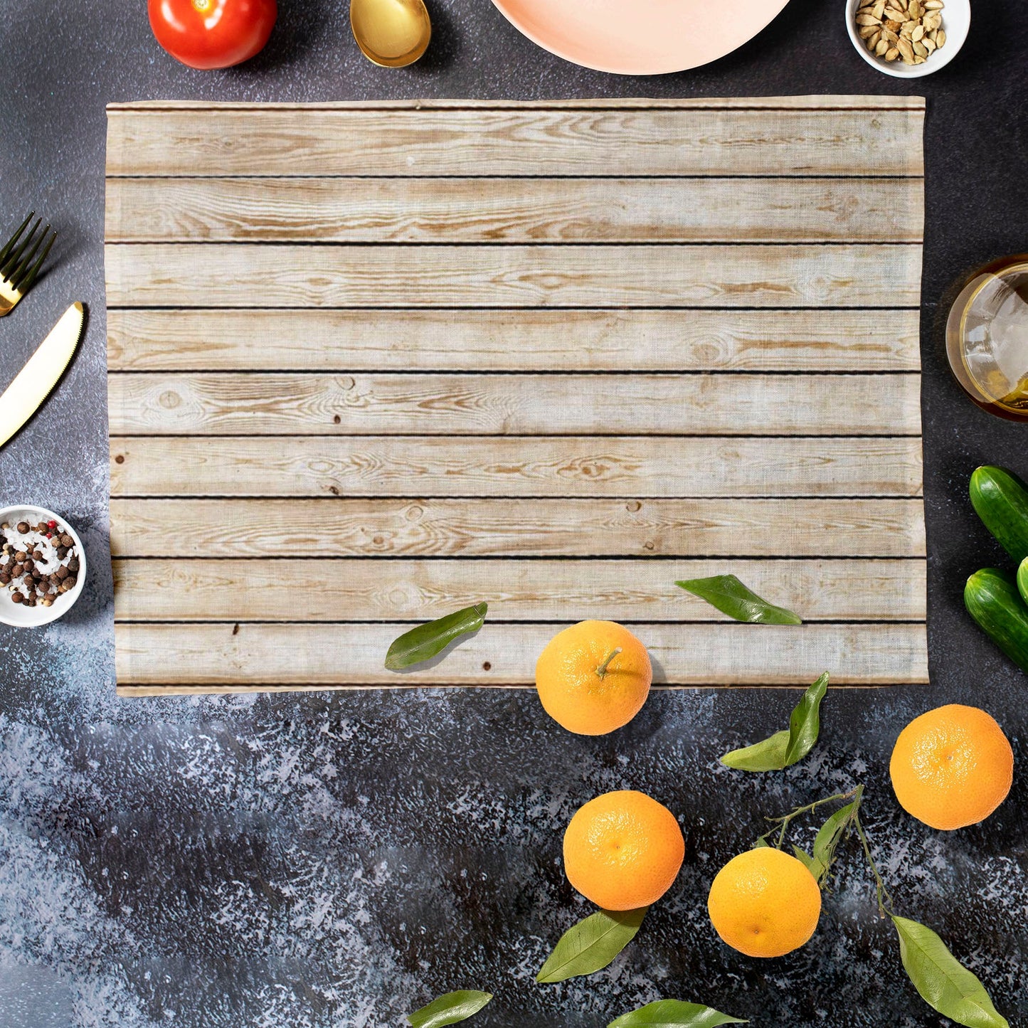 Natural Texture Table Mat Placemat