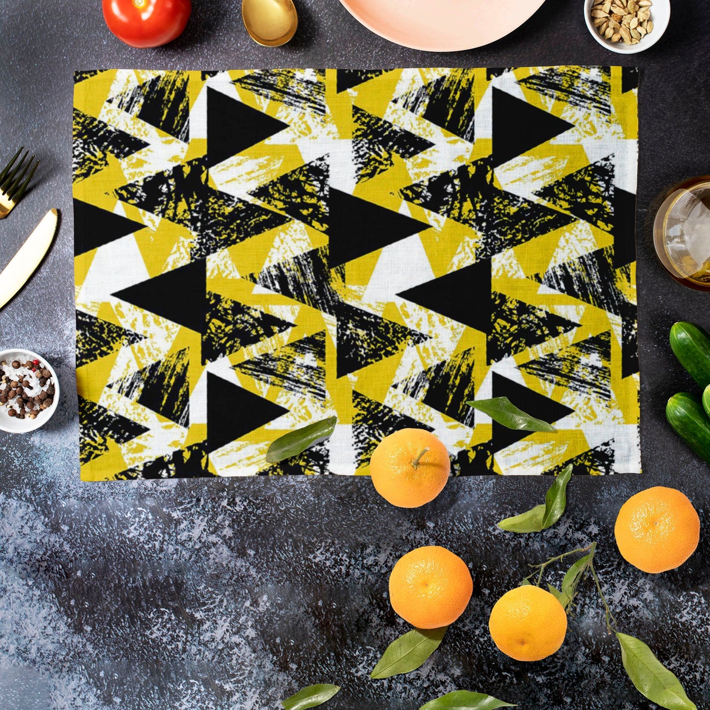 Geometrical Behaviour D1 Table Mat Placemat