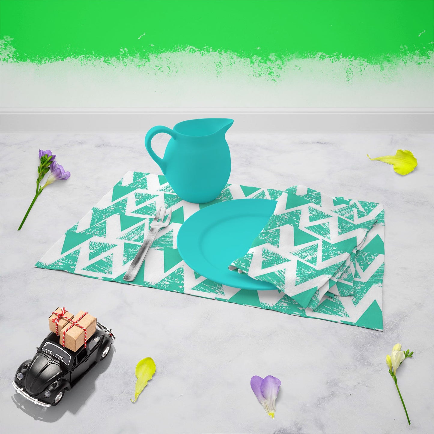 Geometrical Behaviour D2 Table Mat Placemat