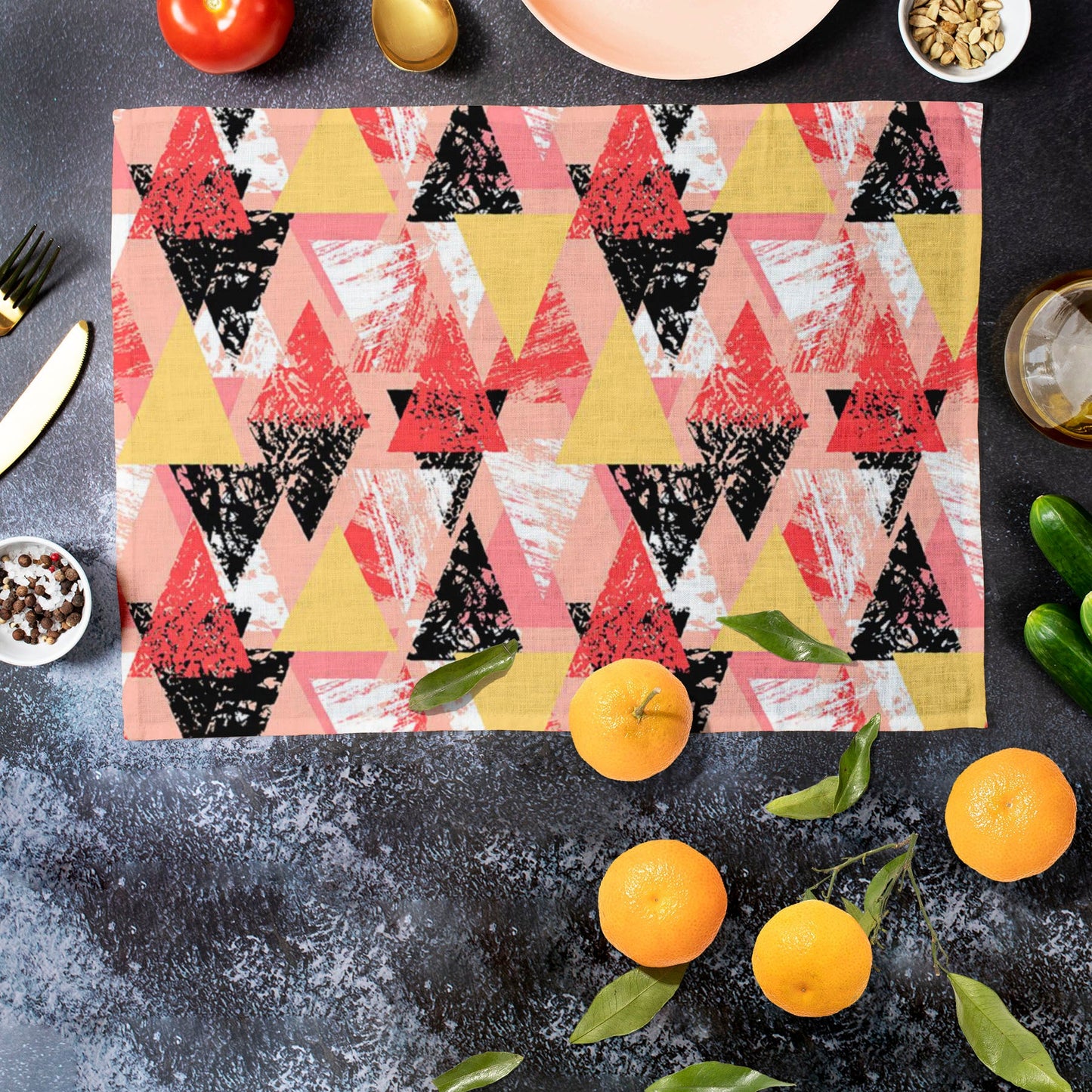 Geometrical Behaviour D5 Table Mat Placemat