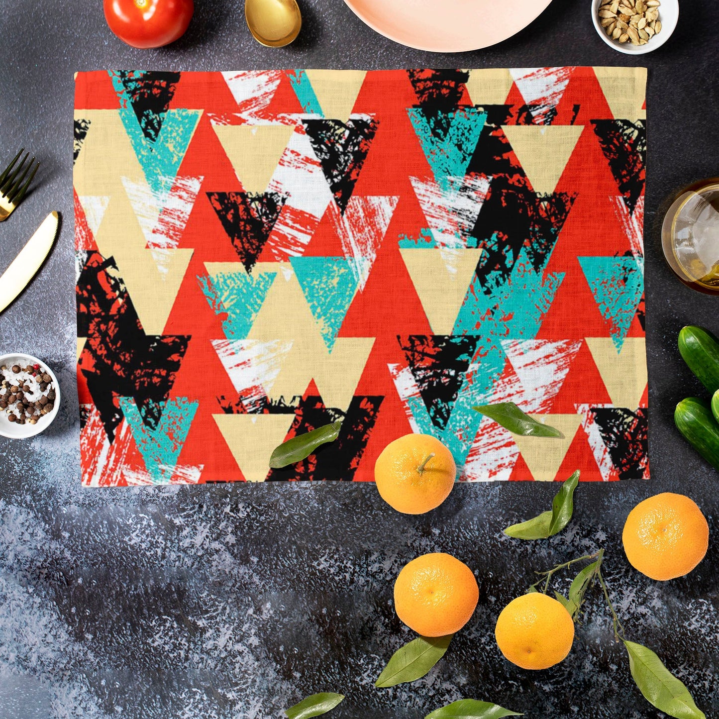 Triangled D2 Table Mat Placemat