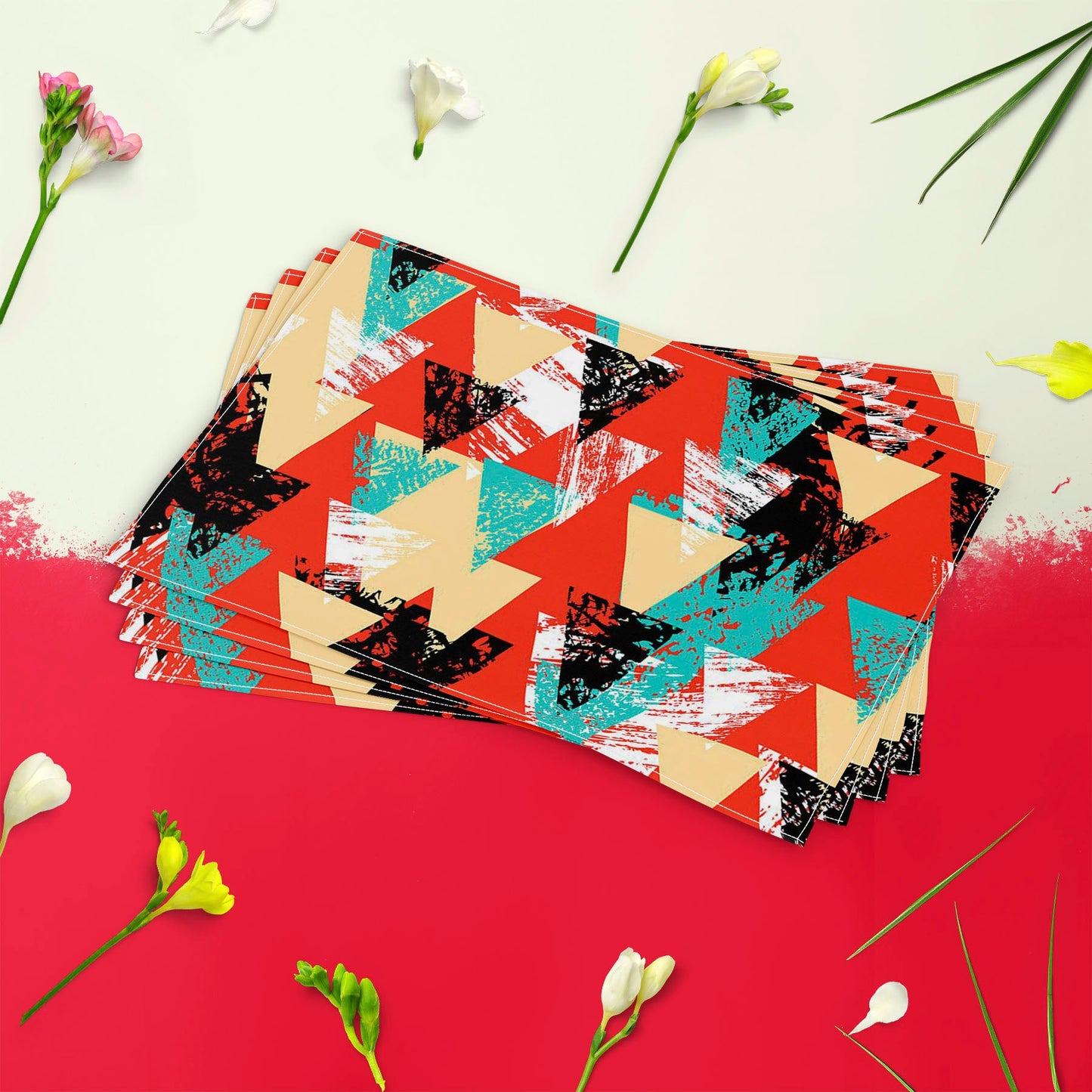 Triangled D2 Table Mat Placemat