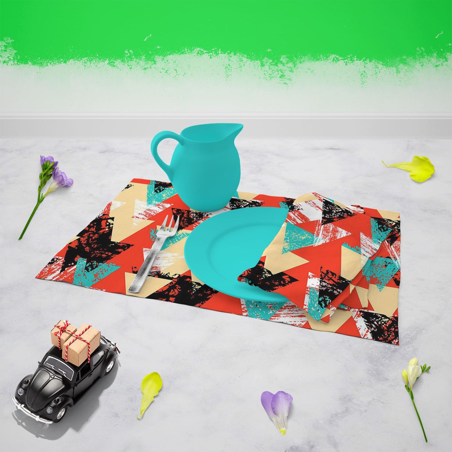 Triangled D2 Table Mat Placemat