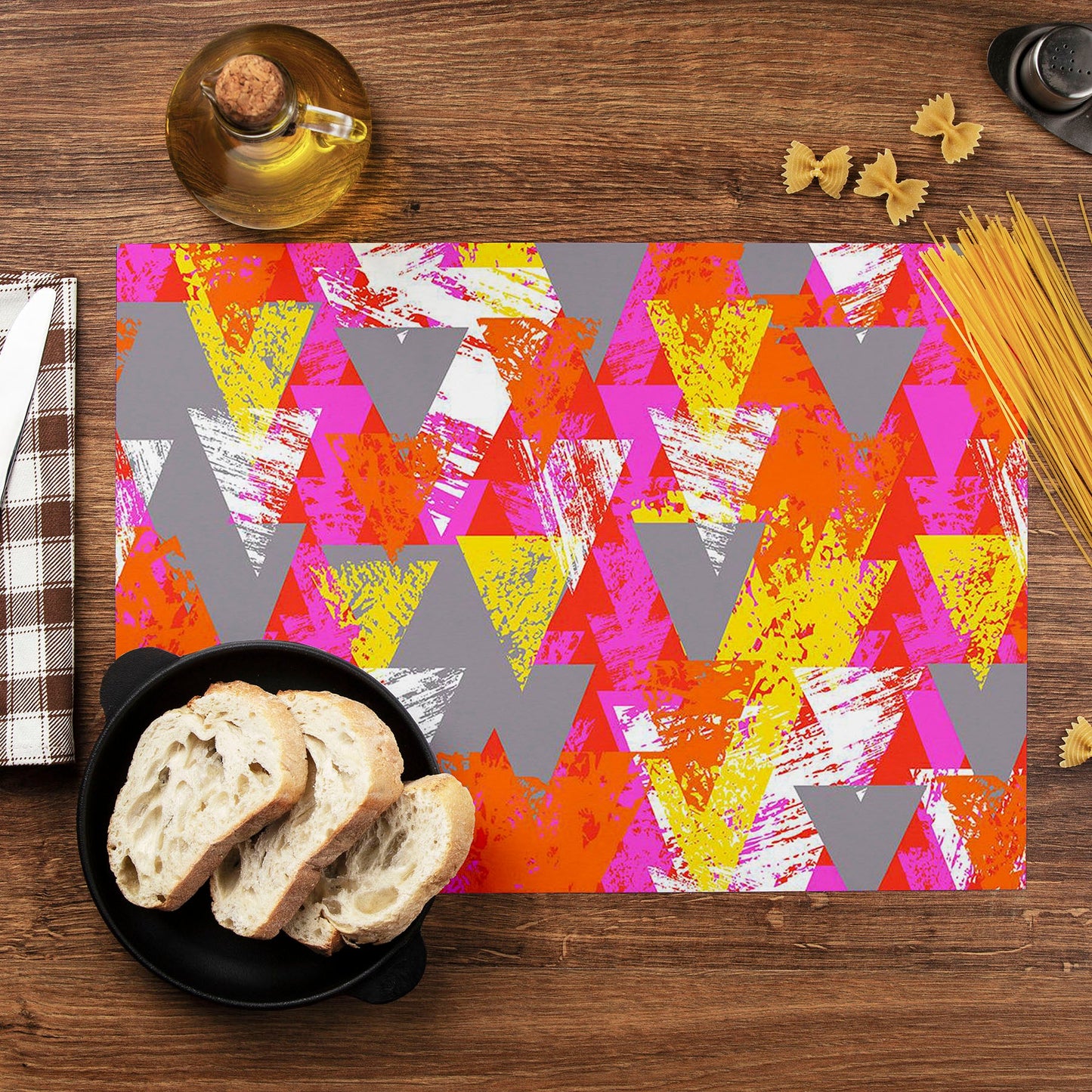 Triangled D3 Table Mat Placemat