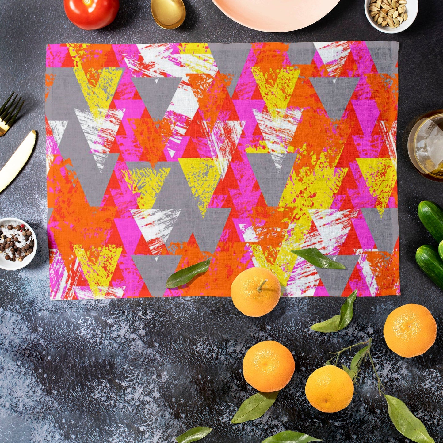 Triangled D3 Table Mat Placemat