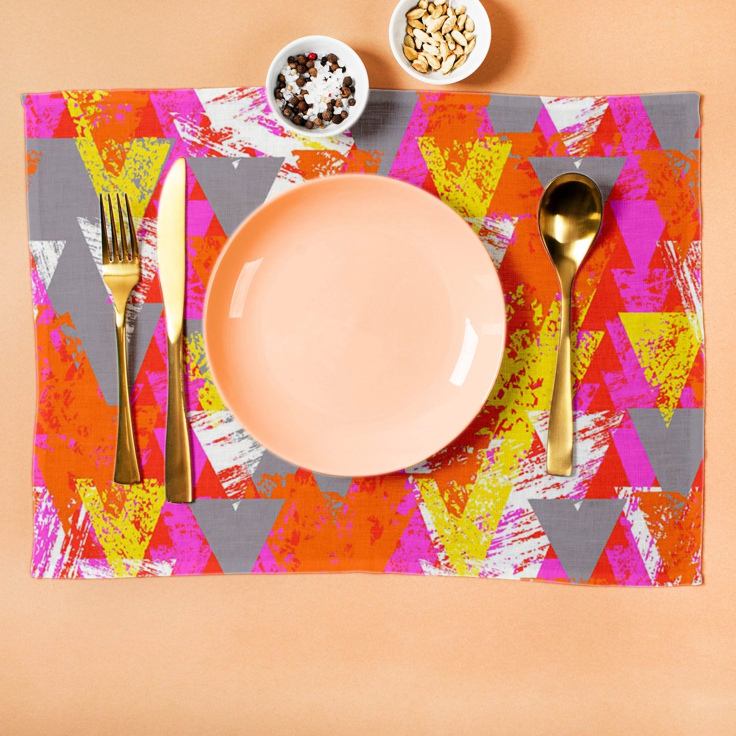 Triangled D3 Table Mat Placemat