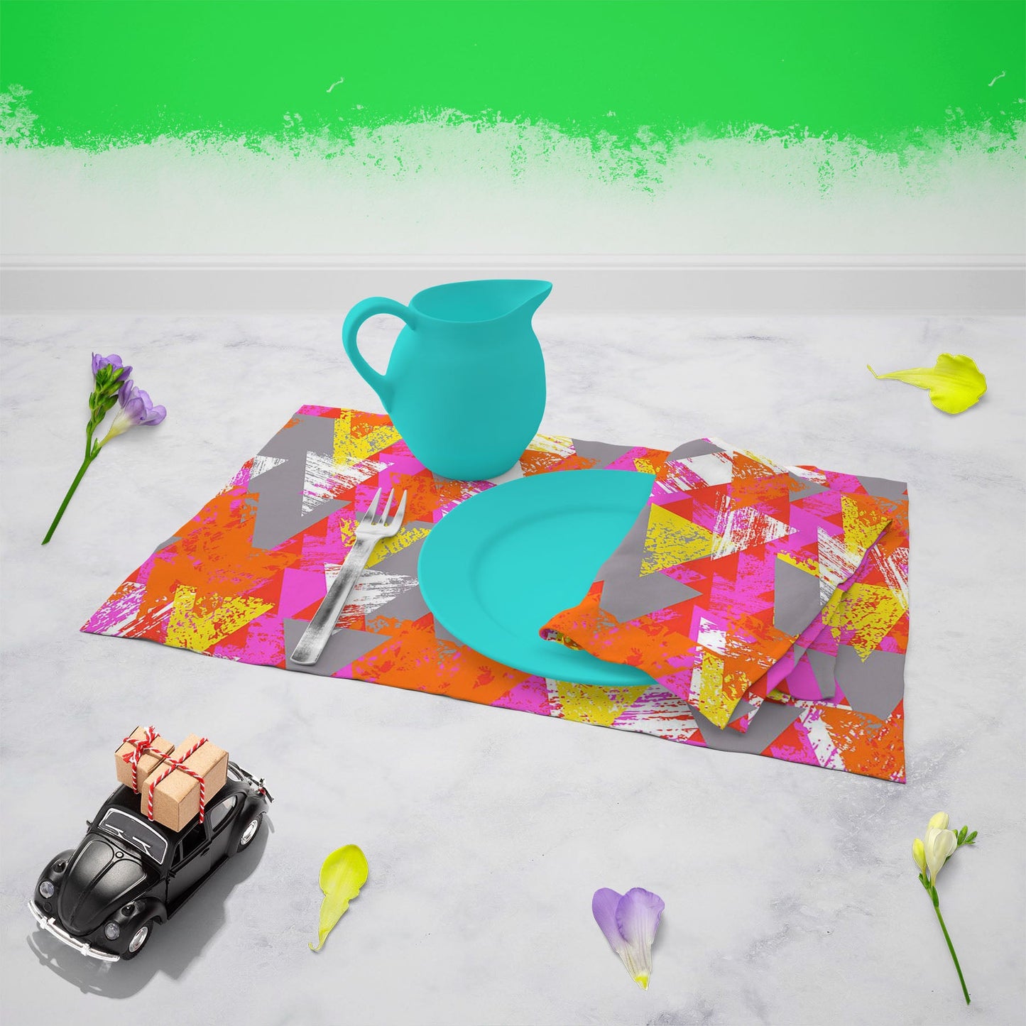Triangled D3 Table Mat Placemat