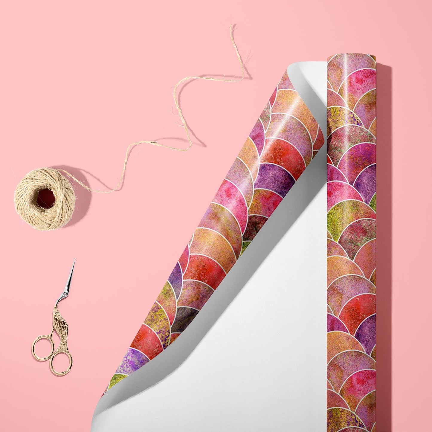 Ocean Wave Japanese Pattern Art & Craft Gift Wrapping Paper