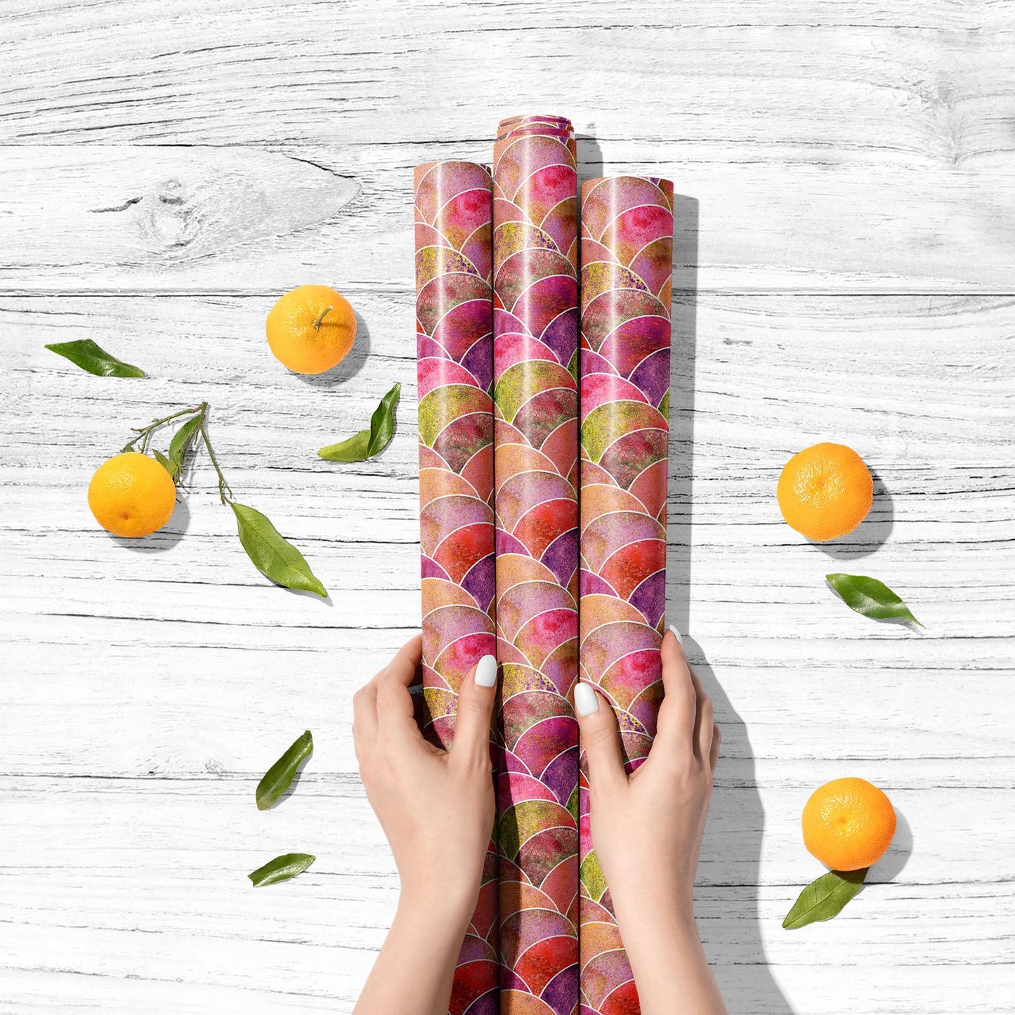 Ocean Wave Japanese Pattern Art & Craft Gift Wrapping Paper