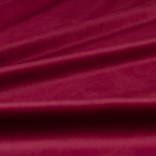 Alpha Plain Durable Velvet Brushed Cotton Effect Upholstery Fabric Pink Colour CTR-2723
